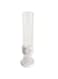 2L Single Compartment Cereal Dispenser Dry Food Dispenser Grain Cereal Dispenser Countertop For Kitchen White