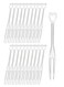 Pieces Disposable Plastic Fruit Forks for Family Party Birthday Party Wedding Dessert Cake Forks