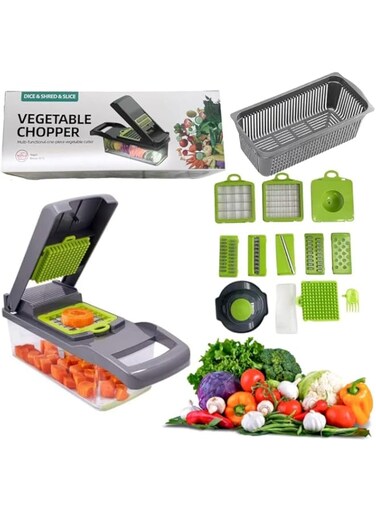 ARTC 12 in one Pro Series Dice Shred Slice Vegetable Chopper