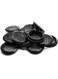 Air Vents, 53mm Circular Soffit Vent Stainless Steel Round Vent Mesh Hole Louver for Kitchen Bathroom Cabinet Wardrobe