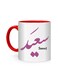 Styles Arabic Calligraphy Name Saeed Printed Mug White/Red