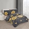 STARGOLD Microfiber Solid 4 Pieces Comforter Set Fitted Sheet, Pillowsham, Comforter 170X230 CM King Size Mattress SG-CP2016