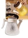 Oil Dispenser Bottle with oil brush, Glass Olive Oil Bottle for Kitchen, Refillable &amp; Leak-Proof, Wide Mouth Borosilicate Glass Cooking Oil Bottles with Lid and Handle (800ml)