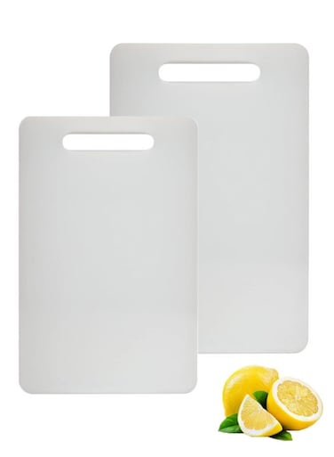 Small Cutting Board for Kitchen Plastic Cutting Board Set Dishwasher Safe Sturdy Cuttings boards with Handles Easy to Clean Chopping Boards for Camping Food Fruits Prep Vegetable