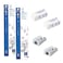 Staedtler Norica Pencils 132-46-A53 2 PCS and Rasoplast Eraser 526-C35 2 PCS with Sharpener 510-10