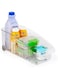 YouCopia RollOut Fridge Drawer 6", BPA-Free Clear Rolling Refrigerator Organizer Bin with Adjustable Dividers and Handles for Produce, Food, Meal and Snack Storage