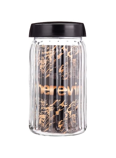 AKDC Herevin Jar 1.7L Transparent Solid Jar For Everyday Use