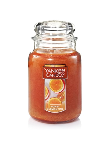 Yankee Candle Large Jar Candle, Honey Clementine