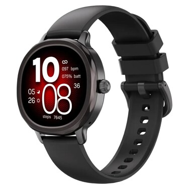 AMOLED Smartwatch with Bluetooth Calling, IP65 Waterproof Fitness Tracker &amp; Heart Rate Monitor

