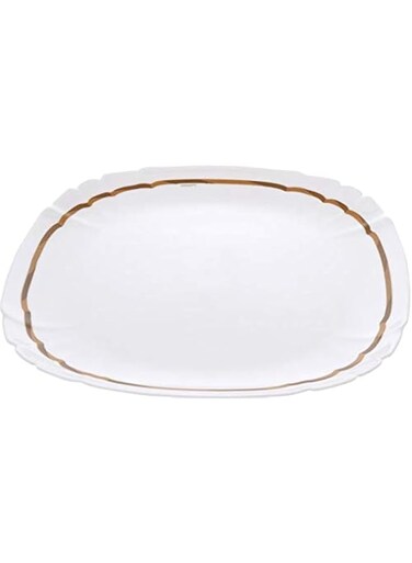 Luminarc DJ8140 Lotusia Elen Dessert Plate 21Cm - White