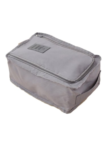 Waterproof Shoe Travel Pouch Grey 35x27x10cm