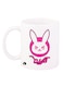 The Video Game Overwatch Design Mug White/Pink