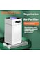 Desktop Air Purifier with Negative Ion Technology, 3-Speed Settings, LED Indicator