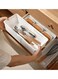 2 Sets Expandable partition boxes for storage with divider Multifunctional Slider drawer organizer tray cutlery tray for kitchen drawer drawer divider spoons holder for kitchen &amp; home