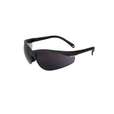 AL ARQAM Safety Glasses,Safety Protection Glasses Eyewear With Black Plastic Lenses/Featuring Rubber Nose/Ear Grips