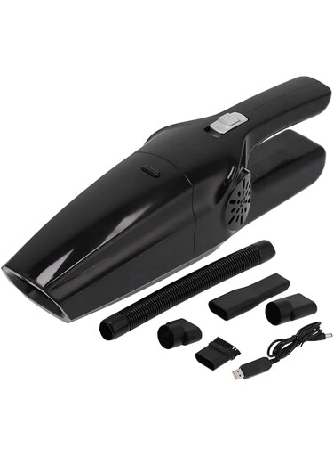 Folanda Car Vacuum Cleaner, 120W 4500Pa Mini Handheld Vacuum Cleaner Cordless, USB Rechargeable Hand Vacuum, Portable Wireless Vacuum Cleaner for Home Office Car Cleaning Pet Dog Hair, Wet And Dry Use