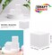 40pcs Craft Foam Cubes   4x4x4 cm   Square Polystyrene Foam   Thermocol   Styrofoam   for Art Sculpting   Flower Arrangements   Modeling   DIY Arts and Crafts   School Office Home