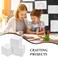 40pcs Craft Foam Cubes   4x4x4 cm   Square Polystyrene Foam   Thermocol   Styrofoam   for Art Sculpting   Flower Arrangements   Modeling   DIY Arts and Crafts   School Office Home