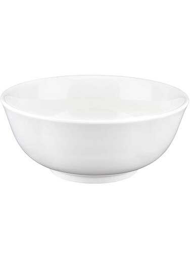 Shallow Bone China Hospitality Bowl, White, 18cm, Jx130-B001-04