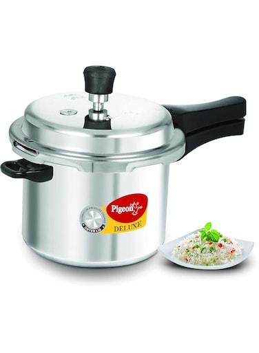 Pigeon Pressure Cooker, Silver, 3 Liters, 102