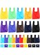 TERRIFI Pack of 20 Reusable Shopping Bags Collapsible Nylon Tote Washable Reusable Bag with Handle Large Waterproof Women's Shopping Bag Lightweight Storage Grocery Tote （random color）