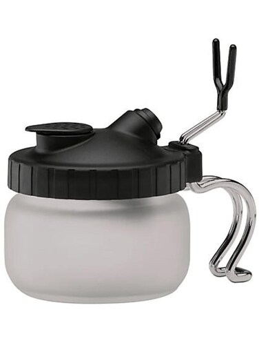 Airbrush Cleaning Pot Clean Paint Jar and Air Brush Holder