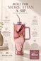 Mobcos Printed Insulated Travel Tumbler 1200ml   Stainless Steel Vacuum Flask with Handle, Straw &amp; Leakproof Lid   Reusable Coffee Mug   Water Bottle   Multicolor