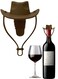 Hat Wine Stoppers, Fun Silicone Bottle Stoppers, Cowboy Hat Style Wine Stoppers, Silicone Leakproof Wine Bottle Stoppers to Keep Wine Fresh, Gifts for Mom and Dad, Novelty Kitchen Gadg