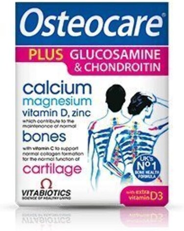 Vitabiotics Osteocare Glucosamine &amp; Chondroitin, 60 Tablets