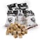 Kiln-Dried Hardwood Cubes 40KG (~ 70 Ltr) &ndash; 100% Natural Cooking Firewood for Pizza Ovens, BBQ &amp; Grilling   Low Smoke, High Heat, Ready to Burn