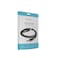 Porodo Blue PVC AUX Audio Cable 3.5mm 1M Compatible with iPad Pro 2021 Air 4, S21 Ultra S20 Note20 Tab S7, Pixel 5-1M - Black