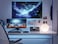 Porodo Blue 16.4 Ft Sound Reactive RGB Strip Light مع 44 مفتاح تحكم عن بعد، صوت تفاعلي، تأثيرات القفز، تأثيرات التلاشي، طول 5 متر، ضبط الوقت، وامض، سطوع الضوء