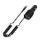 Powerology Fast Charger PD 45W + QC 18W, LED Dual Ports Car Charger, Includes Type-C 35W Coiled Cable, USB-A &amp; Type-C Output, Simultaneous Charging, Compact &amp; Durable Design &ndash; Black
