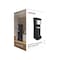 LePresso Coffee Maker with Travelling Mug 450W Over-Heat Protection Reusable Nylon Filter One Button Operation Heat Insulated Travel Mug 400ml Mug Capacity - Black