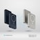 Powerology 10000mAh Compatible With MagSafe Aluminum Power Bank with Battery Level Indicator, Type-C Input &amp; Output, 15W Wireless Output - Titanium