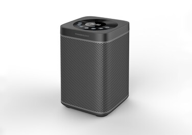 Powerology Portable Power Generator with Integrated HiFi Sound System, 90000mAh/288Wh Battery, 600W Peak Power, Solar &amp; Car Charging Inputs, Black
