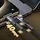 Powerology 240W Type-C to Type-C (USB 4.0) Braided Fast Charging Cable - Grey