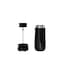 LePresso Insulated Mug with French Press Leak-Proof Mechanism  Secure Locking System Distinctive Filter System Dual-Layer Interior  - Black