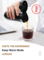 LePresso Insulated Mug with French Press Leak-Proof Mechanism  Secure Locking System Distinctive Filter System Dual-Layer Interior  - Black