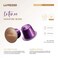 LePresso Aluminum capsules for Nespresso Blended 10pc 100% Premium Blend 60% Arabica 40% Robusta Aluminum Capsule 10pc - Intenso