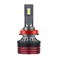 لمبة مصباح السيارة LED بقوة 70 وات من باورولوجي H1، سطوع 6000 لومن، درجة حرارة اللون 6500-7000 كيلفن، تحكم ذكي في درجة الحرارة، معتمد من E4، CE، RoHS، DOT، FCC، تركيب سهل، أسود
