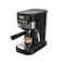 LePresso Suprema Espresso Machine, 20-Bar Pump Pressure, 1.2L Water Tank, Adjustable Milk Steamer, Nespresso Compatible, 1100W Power, Touch Display, Black

