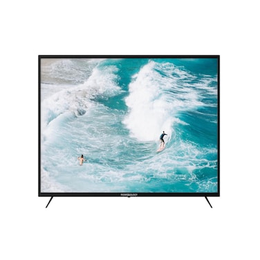 Powerology 4K Break-Proof Android TV 65&quot;, Ultra HD (3840 x 2160) Display, Android 11, Bluetooth 5.0, 2.4GHz Wi-Fi, Quad-Core ARM Cortex-A53 CPU, Built-in 10W Speakers, Black
