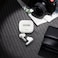 Powerology Hybrid ANC+ENC 6Mic Earphone - BT V5.3, Dual EQ Mode for Game and Music, 6-Hour Playtime, Fast Charging, IPX4 Water Resistance, Touch Controls - White