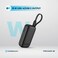 باورولوجي باور بنك PD 20W بسعة 5000mAh، مدخل ومخرج USB-A بقوة 18W، كابل قابل للإزالة، تقنية الشحن المتقدم، من 0-60% في 35 دقيقة، حماية مدمجة، تصميم مدمج - أبيض.
