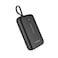 باورولوجي بنك الطاقة 20000 مللي أمبير، مخرج USB-A QC3.0 18W، USB-C PD30W، سعة 20000 مللي أمبير، سلك USB-C قابل للفصل، شحن من 0%-60% في 35 دقيقة، شحن 3 أجهزة، أنظمة أمان مدمجة، أسود
