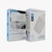 Powerology 20000mAh Power Bank, PD 30W, QC 18W, Devices Charging, 0-60% in 35Min, USB Type-C/USB-A Ports, Built-in 30CM Type-C Cord, Compact &amp; Portable, Built-in Safeguards - White

