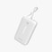 Powerology 20000mAh Power Bank, PD 30W, QC 18W, Devices Charging, 0-60% in 35Min, USB Type-C/USB-A Ports, Built-in 30CM Type-C Cord, Compact &amp; Portable, Built-in Safeguards - White
