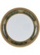 DINEWELL MELAMINE GREEN GOLDEN DINNER PLATE, 11 INCH, GREEN/WHITE, DWP5002GG, 1 PC