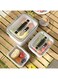 3 Pack Large Fruit Storage Containers for Fridge with vent holes and handle&iuml;&frac14;&OElig;Airtight Food Storage Containers Keep Fruits, Vegetables, Berry, Fresh longer,BPA-free Fridge Storage Container with Lid